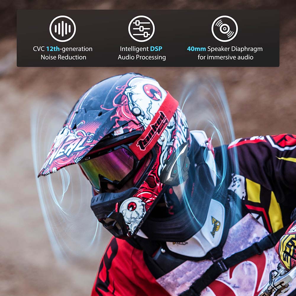 Pcs V5 Motorcycle Helmet Bluetooth Intercom Headset Moto