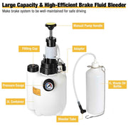 DIY Brake Bleeder 3L Refill Tank & 1L Waste Oil Bottle