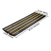 DIY 3 inch Curb Ramp for Driveway, Sidewalks, Gutter