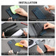 DIY Car Vinyl Wrap 3D Matte Black Carbon Fiber Roll 100ft, 50ft Options