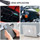DIY Car Vinyl Wrap 3D Matte Black Carbon Fiber Roll 100ft, 50ft Options