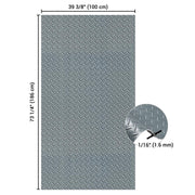 Vinyl Garage Flooring Mat Roll 1/16" Thick Diamond Matting
