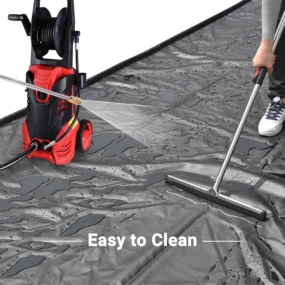Diy Garage Floor Containment Mat For Snow Ice Water Oil 16x7 9 The Outlet