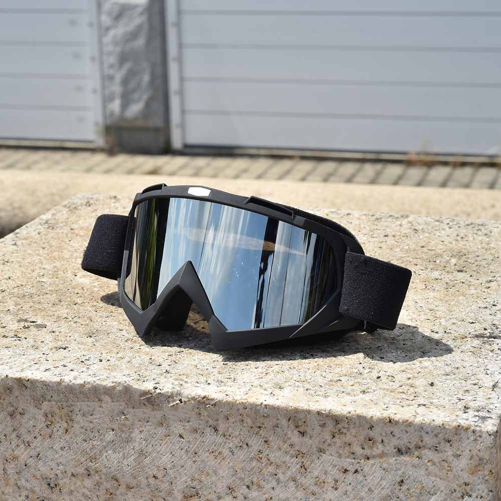 goggles for bike DIY Dirt Bike Goggles Bendable Motocross BMX ATV Glasses