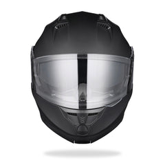 Flip Up Modular Helmet DOT Matte Black