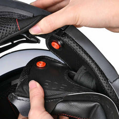 Flip Up Modular Helmet DOT Matte Black