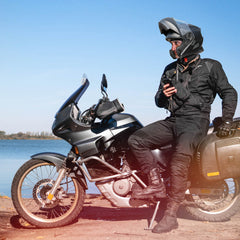 Flip Up Modular Helmet DOT Matte Black