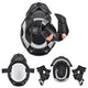 AHR Dirt Bike Helmet DOT Full Face MX Motocross Helmet Black