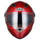 Full Face Dual Visors DOT Motor Helmet Red S M L XL