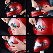 DIY Motorcycle Helmet Visor Shield for AHR RUN-F