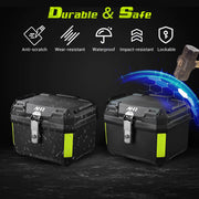 DIY Boxy Motorcycle Trunk with Backrest