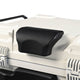 DIY White Boxy Motorcycle Trunk with Backrest