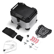 DIY Boxy Motorcycle Trunk with Backrest
