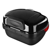DIY Motorcycle Trunk with Backrest, Quick Release Options