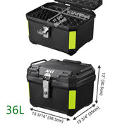 DIY Boxy Motorcycle Trunk with Backrest