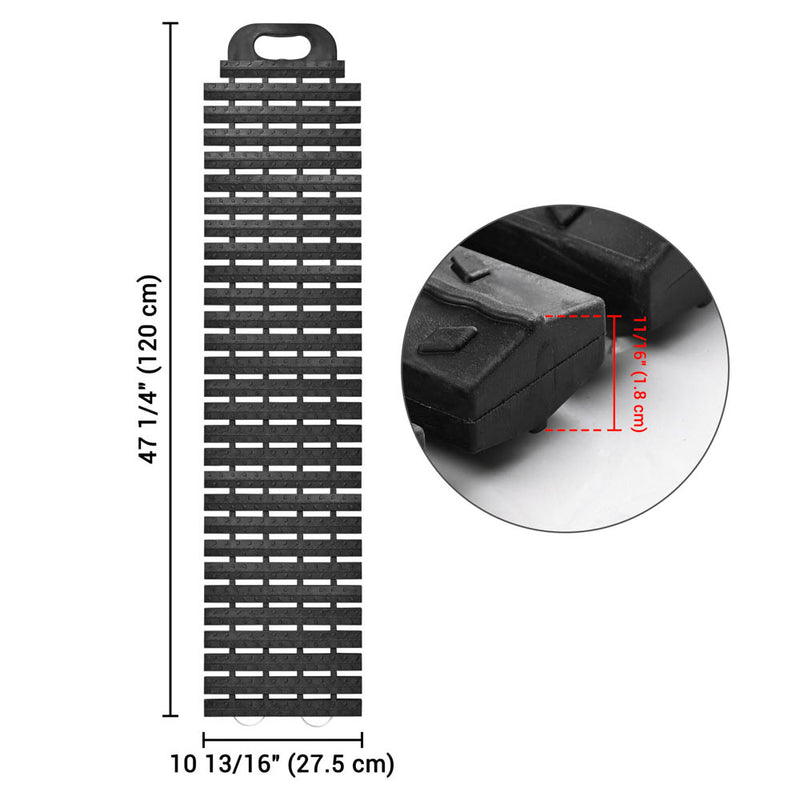 Off Road Recovery Traction Boards Mats for 4X4 2ct/pack