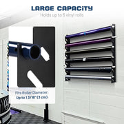 DIY Roll Holder Storage for Vinyl Roll, Paper Roll, Fabric Roll