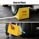 DIY Wheel Chock with Handle for 58in Tire, 396,800lbs GVWR