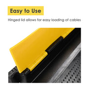 DIY Cable Ramp 3-Channel Cord Protector for 2" Cables/Hoses