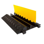 DIY Cable Protector 2-Channel for 3.5" Utility Cable/Hose