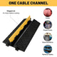 DIY Cable Ramp 1-Channel Cord Protector for 3 1/8" Cables/Hoses