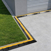 DIY 90° Left/Right Turn Cable Ramp 1-Channel 2" Cord Protector