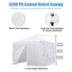 DIY White Pop Up Canopy Tent Wheeled Bag Included, Optional Sides