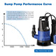 1HP Submersible Dirty Water Pump w/ Float 750w