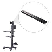 DIY Mobile Workstation Cart Part - Support Pole 32" for VESA Mount