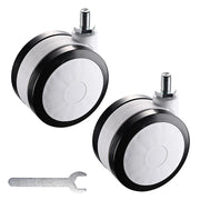 DIY Set(2) 3" Swivel Casters for Mobile Workstation Cart