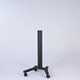 DIY NexusX 2-Monitor Mobile Workstation Cart w/ Locking Storage Drawer