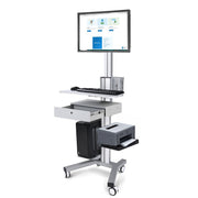 DIY NexusX Mobile Workstation Cart with Locking Storage Drawer