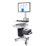 DIY NexusX Mobile Workstation Cart with Locking Storage Drawer