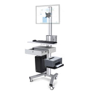 DIY NexusX Mobile Workstation Cart with Locking Storage Drawer