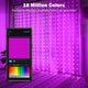 Curtain Lights APP & Remote 16 million Color Changing