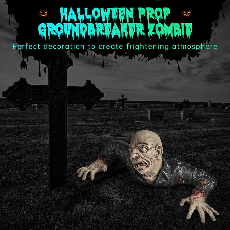 Halloween Props Party DIY Graveyard Zombie Groundbreaker