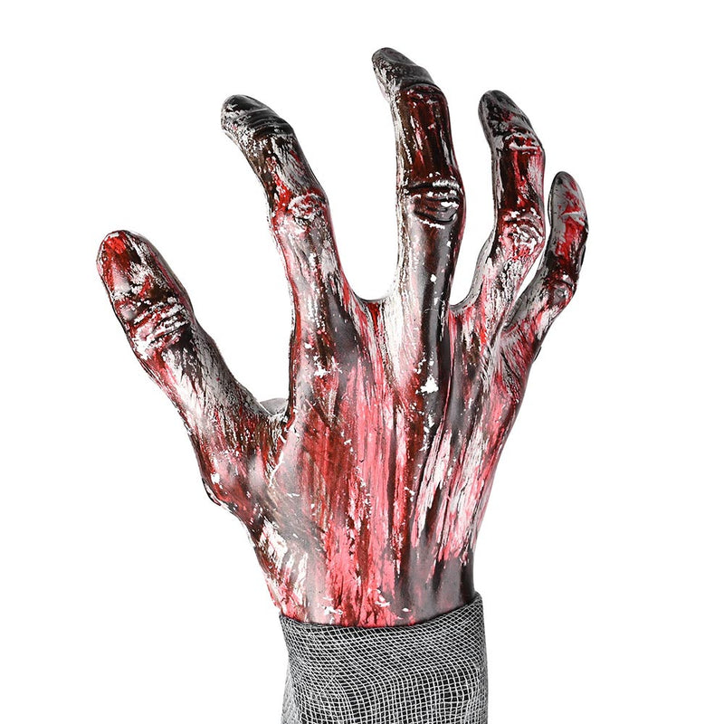DIY Halloween Props 8pcs Zombie Arms with Stakes Yard Decorations