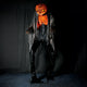 DIY 7ft Jack-o-lantern Scarecrow Halloween Animatronics