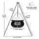 DIY Halloween Lighted Outdoor Witches Cauldron Black