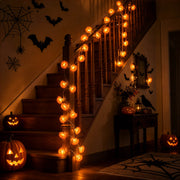 DIY 10FT Halloween Marigold String Lights Garland Fall Decor, 2ct.