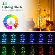 DIY Animated Light Show Christmas Tree Multicolor APP Control