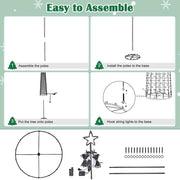 DIY Animated Light Show Christmas Tree Multicolor APP Control