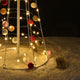 DIY 3ft Pre-lit Cone Christmas Tree Colorful Balls Battery Remote Control