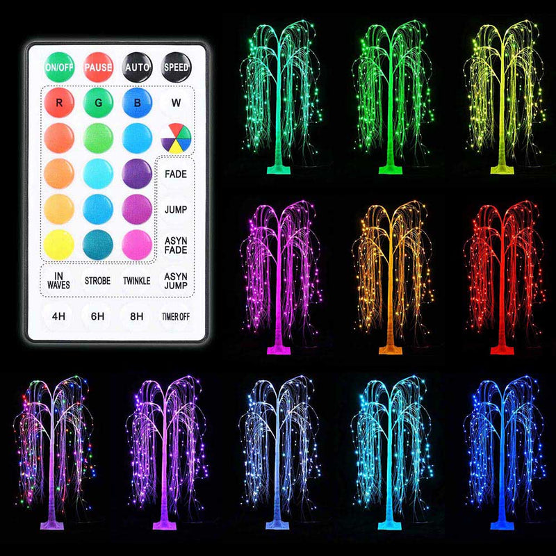 DIY LED Willow Tree Multi-Color with Remote Outdoor Decor