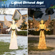 DIY 5.5ft Outdoor Angel with Lights Decorations for Christmas