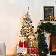 3 ft White Christmas Tree with Flocking