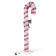 DIY 8ft Lighted Christmas Candy Canes Giant Outdoor Decorations