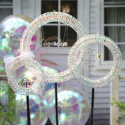 DIY 3ft Floor Wreath Stand Set(3) Adjustable Height