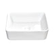 DIY Rectangular Bathroom Vessel Sink wth Drain & Tray 16"x12"