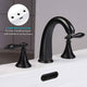Aquaterior Rectangle Sink for 3 Hole Faucet with Overflow & Drain